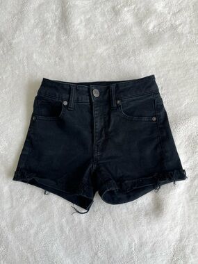 American Eagle Black Jean Shorts